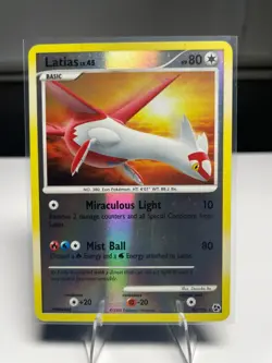 Latias LV.45 22/106 D&P: Great Encounters Reverse Holo Pokemon TCG LP - Image 1
