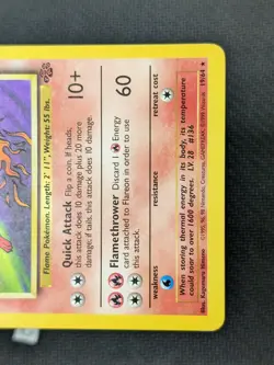 Flareon 19/64 - Jungle Unlimited Non-Holo Rare WOTC Pokemon TCG LP - Image 5