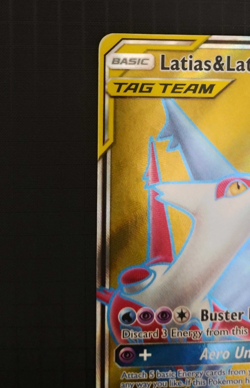 Pokemon TCG Latias & Latios GX (Full Art) 169/181 Tag Team Sm-Team Up Holo NM - Image 5