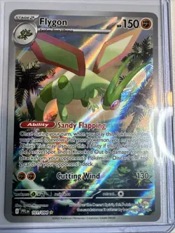Flygon 101/094 Illustration Rare IR Pokemon TCG Phantasmal Flames English NM - Image 1