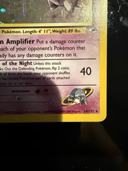 Pokemon TCG Sabrina's Gengar Gym Heroes 14/132 Unlimited Holo Rare Unplayed NM - Image 3
