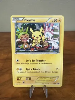 Pokemon TCG - Pikachu XY95 - Black Star Promo - LP - Image 1