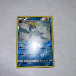Amaura 27/131 Reverse SM - Forbidden Light Uncommon Pokemon TCG - Image 1