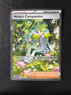 POKEMON TCG - MEGA EVOLUTION - WALLY'S COMPASSION 186/132 - Image 1