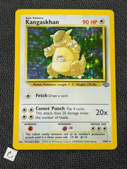 Kangaskhan 5/64 - Jungle Unlimited Holo Rare WOTC Pokemon TCG LP - Image 1