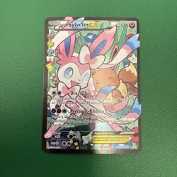 Sylveon EX RC32/RC32 Generations: Radiant Collection LP Pokemon w Magnetic Case - Image 2