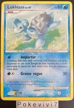 Carte Pokemon LOKHLASS 21/106 Rare Diamant et Perle D&P FR OCCASION - Image 1