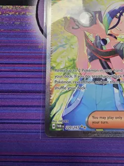 Pokemon TCG - Perrin 220/167 - Twilight Masquerade - Clean W/ Small Crease - Image 5