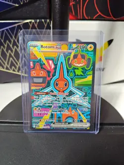 Pokemon TCG - Rotom ex 126/094 - Phantasmal Flames SIR Holo NEAR MINT - Image 1