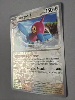 Pokemon TCG * Paradox Rift * 144/182 Porygon-Z REVERSE HOLO Rare * FRESH PK - Image 2