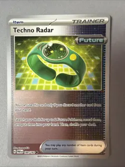 Pokemon TCG * Paradox Rift * 180/182 Techno Radar REVERSE HOLO Uncommon FRESH PK - Image 1