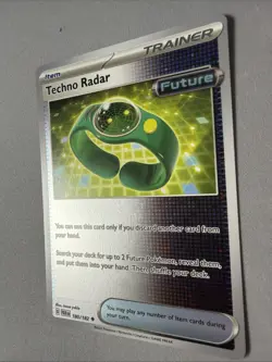 Pokemon TCG * Paradox Rift * 180/182 Techno Radar REVERSE HOLO Uncommon FRESH PK - Image 2