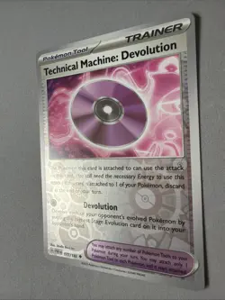 Pokemon TCG * Paradox Rift * 177/182 Technical Machine: Devolution REVERSE HOLO - Image 2