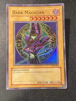 Yu-Gi-Oh! Dark Magician SYE-001 Unlimited Super Rare Holo LP - Image 1