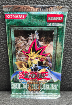 Soul Of The Duelist 1st Edition Factory Sealed Yugioh Booster Pack! - Image 1