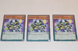 Deskbot 005 YUGIOH 1st Edition X3 - Image 1