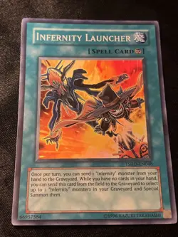 Yu-Gi-Oh! Infernity Launcher TSHD-EN048 LP Super Rare B - Image 1