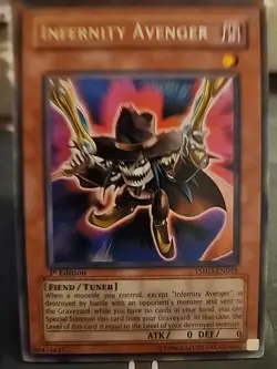 Infernity Archer - 1st Edition - Rare Foil - Yugioh Dark Monster - Vintage - Image 1