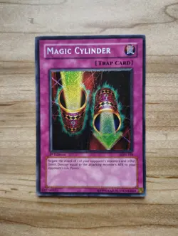 Yu-Gi-Oh! - Magic Cylinder - Secret Rare - LON-104 - 1st Edition - Image 1