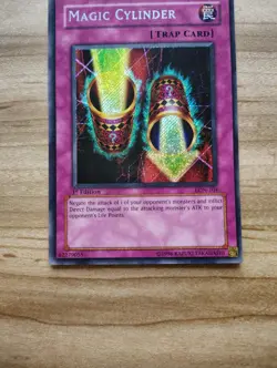 Yu-Gi-Oh! - Magic Cylinder - Secret Rare - LON-104 - 1st Edition - Image 3