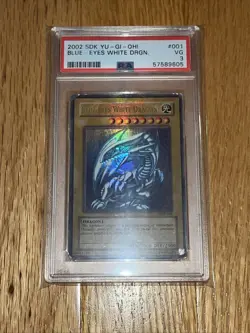 Yu-Gi-Oh! 2002 Starter Deck: Kaiba BLUE-EYES WHITE DRAGON SDK-001 - Graded PSA 3 - Image 2