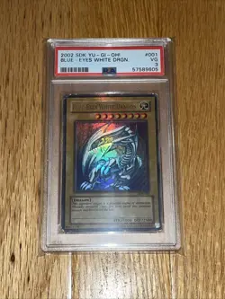 Yu-Gi-Oh! 2002 Starter Deck: Kaiba BLUE-EYES WHITE DRAGON SDK-001 - Graded PSA 3 - Image 3