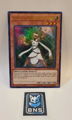 Lumina, Lightsworn Summoner BLLR-EN038 - 1st Edition NM - Ultra Rare Yugioh TCG - Image 1