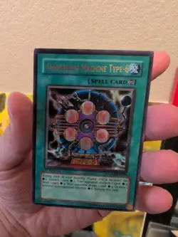 Yugioh Dangerous Machine Type-6 LODT-EN096 1st Edition Ultra Rare Lightly Played - Image 1