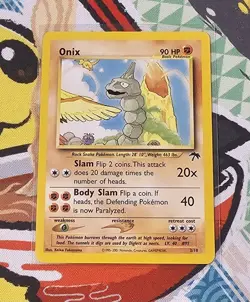 Onix 3/18 Southern Islands Promo Pokemon Card Near Mint - Image 1