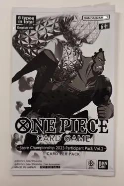One Piece Card Game - Store Championship 2023 Participation Pack Vol.2 - Sealed - Image 1