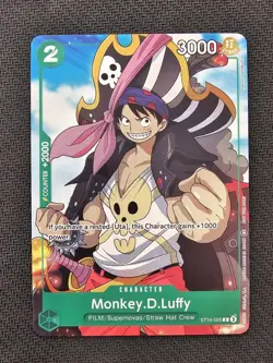 One Piece Card Game - Monkey.D.Luffy (ST16-005) Welcome Pack Promo English - Image 1
