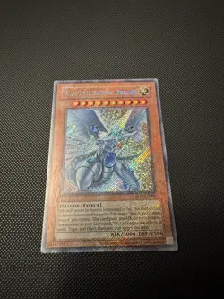 Yu-Gi-Oh! TCG Blue-Eyes Shining Dragon Secret Rare Card RP02-EN096 - Image 1