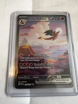 Charizard ex - 199/165 - S&V Pokemon 151 Holo Rare Card - Image 1