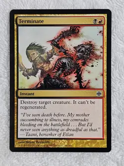 MTG Terminate #46 Alara Reborn (ARB) Magic Gathering Card Near Mint - Image 1