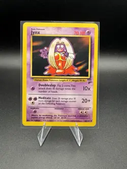 Jynx (Base Set 2) - 45/130 - LP Vintage WOTC Pokemon Card - Image 1