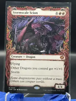Stormscale Scion (Showcase) M Tarkir: Dragonstorm 303 NM - Image 1