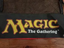 Vintage "MAGIC: THE GATHERING" {MTG} (Promo) Mesh Drawstring Backpack Bag, RARE! - Image 2
