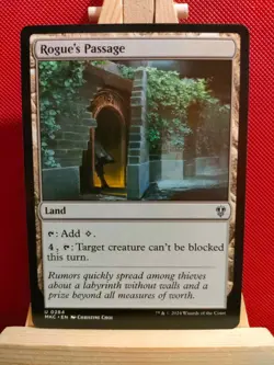 Rogue's Passage - Commander: Murders at Karlov Manor - Uncommon - NM - MTG - Image 1