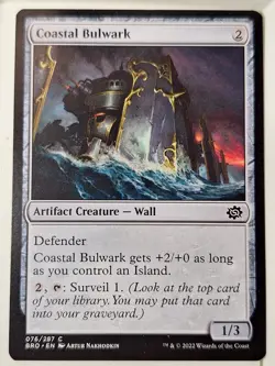 Coastal Bulwark - The Brothers' War - Magic the Gathering MTG Nice! - Image 1