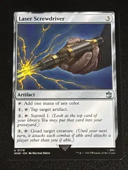 MTG Universes Beyond: Doctor Who Laser Screwdriver 0178 NM - Image 1