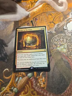 Escape To The Wilds MTG Throne Of Eldraine - Played - - Image 1