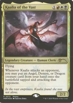 MTG Kaalia of the Vast (0013) *Foil* Promo Costco MT/NM Free Ship - Image 1