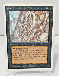 MtG Unlimited Wall of Bone LP - Image 1