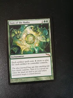 Hum of the Radix Mirrodin MTG NM - Image 1