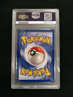Graded PSA 8 ZUBAT #57 1999 Pokemon Fossil 1ST EDITION NM - MT - Image 3