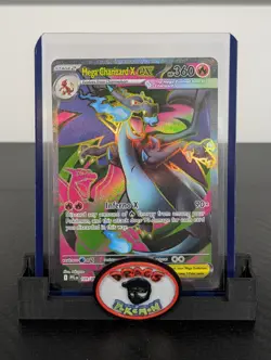 Pokemon Card 2025 MEGA CHARIZARD EX Full Art SIR 109/094 Phantasmal Flames MINT - Image 1