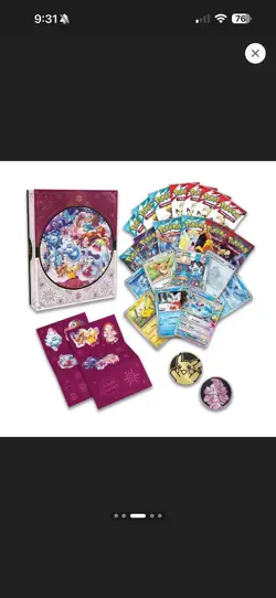 Pokemon TCG 2025 Holiday Advent Calendar (6 Packs, 6 Promos, 7 Fun Packs) - Image 3