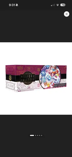 Pokemon TCG 2025 Holiday Advent Calendar (6 Packs, 6 Promos, 7 Fun Packs) - Image 4