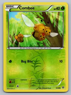 Pokemon TCG XY - Ancient Origins Combee 9/98 Reverse Holo - Image 1