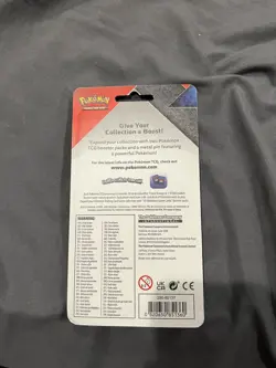 Pokemon TCG Cosmic Eclipse Chilling Reign 2 Booster Blister Pack Celebi Pin New - Image 3